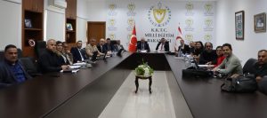 İstişare ve Eşgüdüm Komisyonu, Çavuşoğlu başkanlığında toplandı… DAÜ’nün mali durumu ele alındı