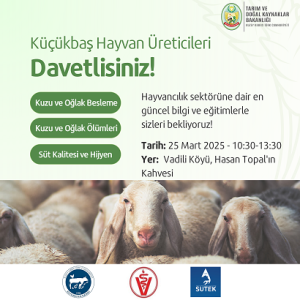 Vadili’de küçükbaş hayvan yetiştiricilerine yönelik eğitim