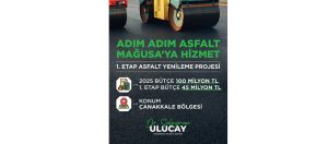 Gazimağusa Belediyesi yolların yenilenmesine yönelik yatırımın ilk etabı için ihaleye çıktı