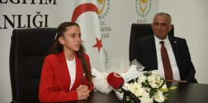 Milli Eğitim Bakanı Nazım Çavuşoğlu Bakanlık koltuğunu Arin Şahlan’a devretti