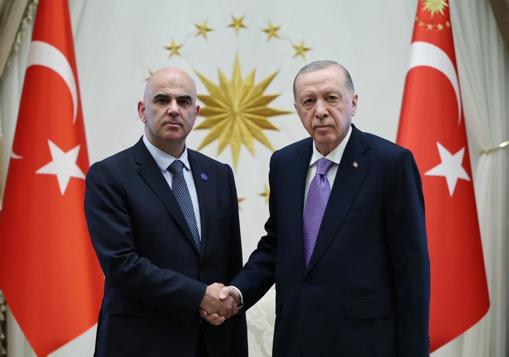 Erdoğan, Avrupa Konseyi Genel Sekreteri Berset’i kabul etti