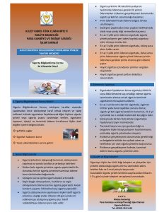 “Hayat Dışı Sigortası ve Hayat Sigortası Bilgilendirme Formları”na yönelik tanıtım broşürü hazırlandı