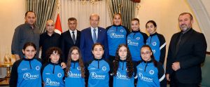 Cumhurbaşkanı Tatar, Mağusa Spor Akademisini kabul etti