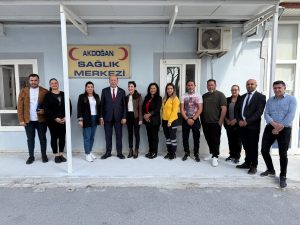 Dinçyürek:Akdoğan Sağlık Merkezi yenilenerek daha etkin hizmet verecek