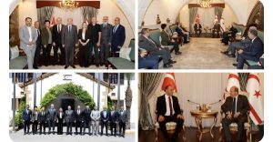 Cumhurbaşkanı Tatar, Dış Basın Birliği yeni yönetimini kabul etti:“Başpiskoposun nefret dili içeren ‘Türk işgaline son’ söylemleri, iki halk arasında ortak zeminin olmadığını bir kez daha gösteriyor”