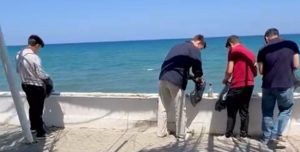 Çevre Koruma Dairesi: Yedidalga Plajı’nda çevreye gelişi güzel şişeleri atan kişilere ulaşıldı ve yarattıkları kirlilik temizlettirildi