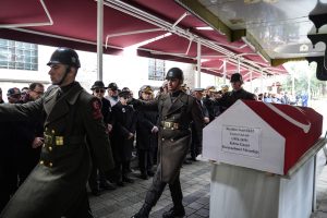 Kıbrıs Barış Harekatı’nın komutanlarından İbrahim Neşet İkiz için cenaze töreni