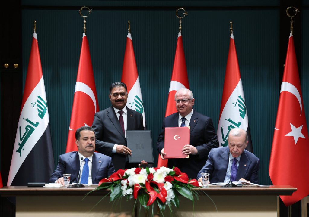 Türkiye ile Irak arasında 11 anlaşma imzalandı