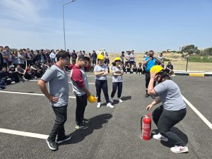 Rauf Raif Denktaş Meslek Lisesi’nde “Afete Hazır Okul Eğitimi” yapıldı