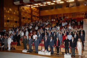 Tatar, Sivil Savunma Teşkilat Başkanlığı Gazimağusa Bölge Müdürlüğü’nün terhis törenine katıldı