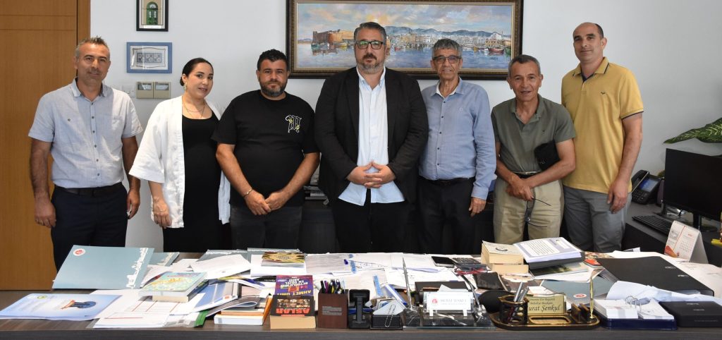Girne Belediyesi, Kıbrıs Türk Esnaf ve Zanaatkarlar Odası ve Kıbrıs Türk Mekanik Sıhhi Tesisatçılar Birliği bir araya geldi