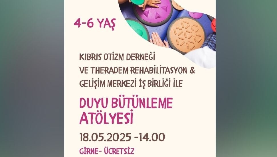 Kıbrıs Otizm Derneği, Girne bölgesindeki ilk etkinliğini pazar günü yapacak