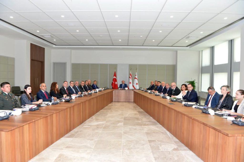 Cumhurbaşkanı  Tatar başkanlığında Üst Koordinasyon Kurulu toplantısı yapıldı