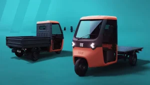Fiat, üç tekerlekli elektrikli mini kamyonetini tanıttı!