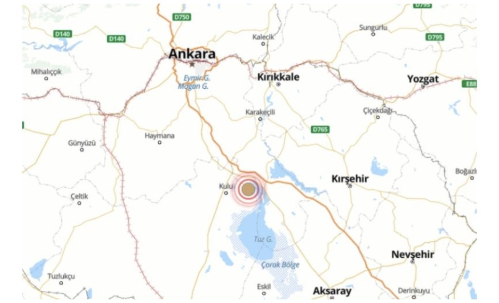Konya’da 5,2 büyüklüğünde deprem