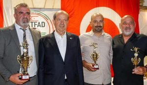 Cumhurbaşkanı Tatar KKTFAD ödül törenine katıldı