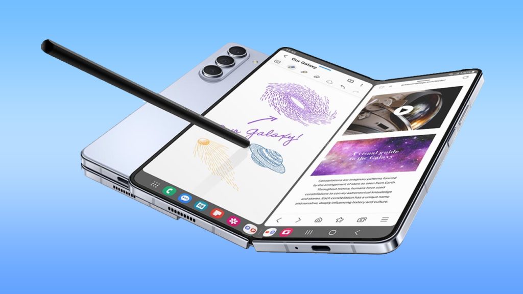 Samsung, üçe katlanabilen telefonu ile geliyor!