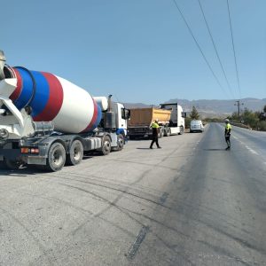 Altı kamyon sürücüsü hakkında yasal işlem başlatıldı