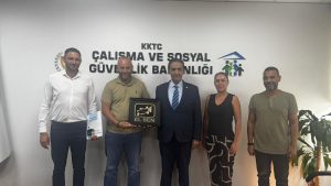 EL-SEN, Çalışma Bakanı Gardiyanoğlu’nu ziyaret etti