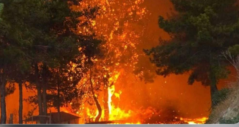Limasol bölgesinde 11 köy boşaltıldı… 1 kişi yaralandı