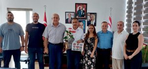 Uluçay, Basketbol Federasyonu heyetini kabul etti