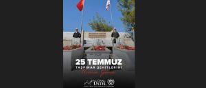 Başbakan Üstel, Taşpınar şehitlerini andı