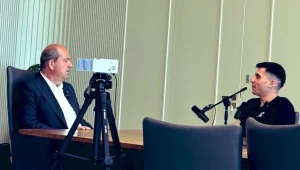 Fidias’ın Tatar’la röportajına Rum partilerden tepki yağdı: Fidias soytarılığa devam ediyor