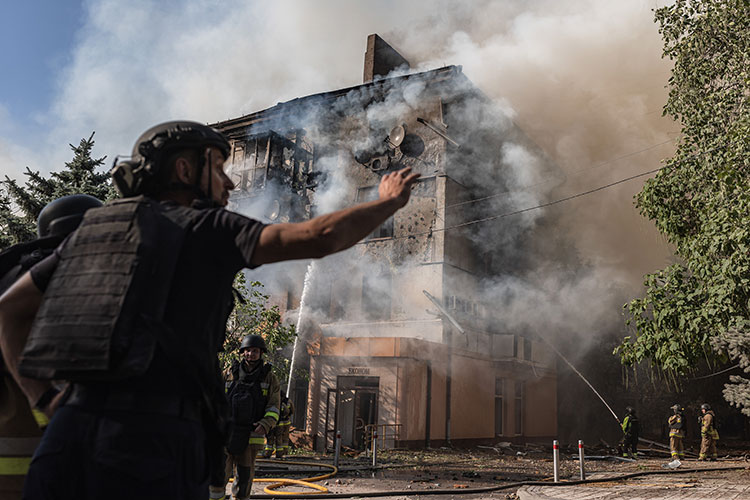 Ukrayna: Rus ordusu 72 İHA ile saldırı düzenledi