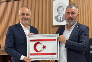 Beyarmudu Belediye Başkanı Bebek Andırın Belediye başkanını ziyaret etti