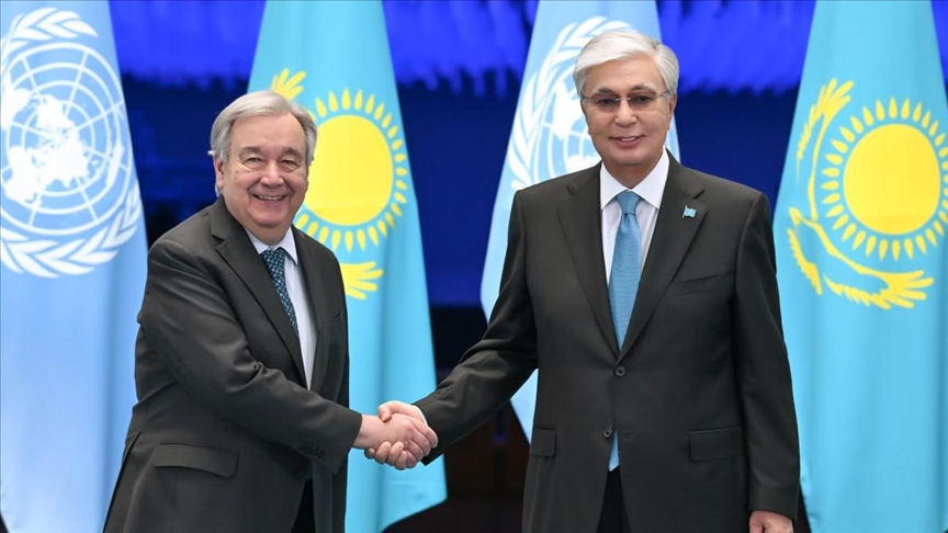 BM Genel Sekreteri Guterres’ten, Kazakistan’da kurulan BM Orta Asya ve Afganistan Merkezi’ne ziyaret