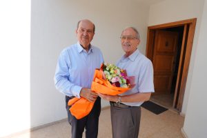 Cumhurbaşkanı Tatar Olgun Paşalar’ı ziyaret etti