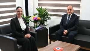 Başçeri’den Girne Kaymakamı Gürler’e ziyaret