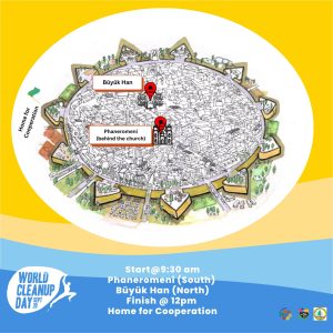 20 Eylül Dünya Temizlik Günü’nde Lefkoşa’nın iki tarafında temizlik etkinliği yapılacak