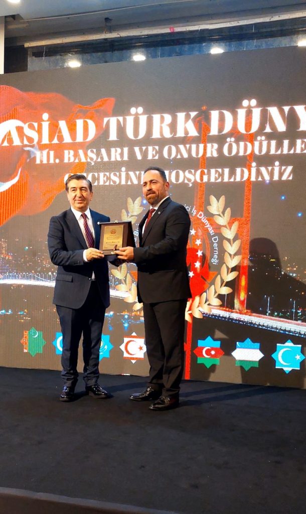 Tarım ve Doğal Kaynaklar Bakanı Çavuş’a “KKTC – Türk Dünyası Onur Ödülü”