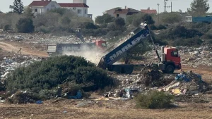 İskele’de moloz döken iki firmaya ceza