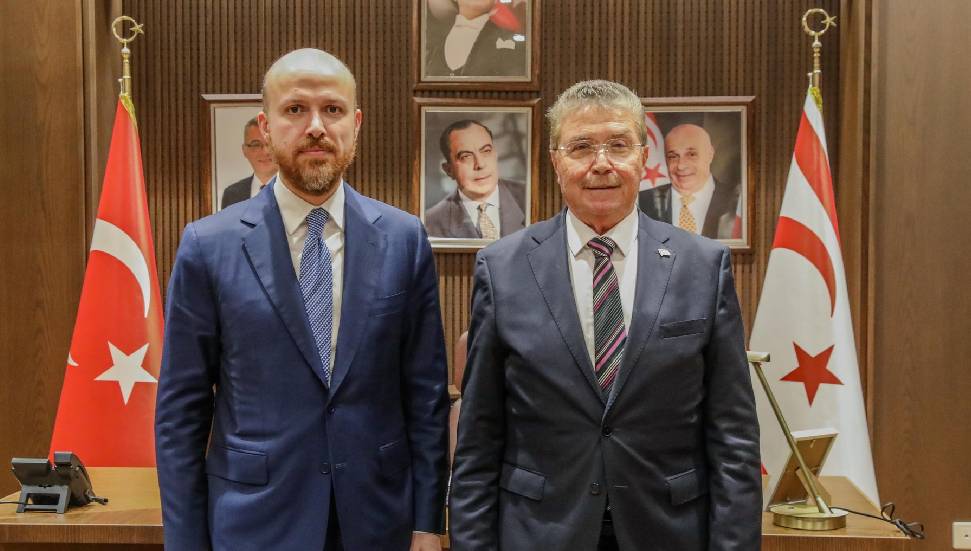 Başbakan Üstel, Bilal Erdoğan’ı kabul etti