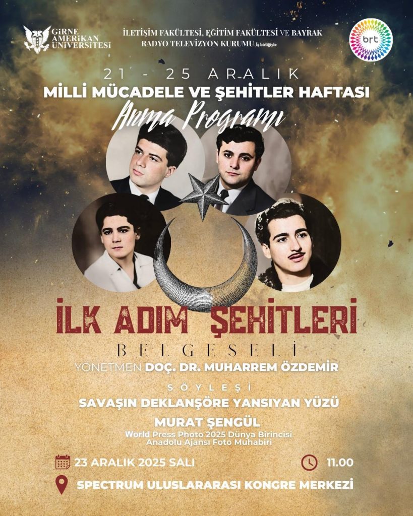 GAÜ’de “İlk Adım Şehitleri” belgeseli gösterilecek