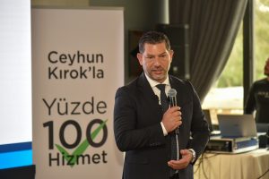 Çatalköy – Esentepe Belediyesi Başkanı Kırok, 3 yıllık görev süresini basın toplantısıyla değerlendirdi