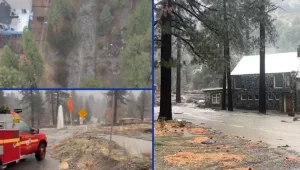 California’da etkili olan fırtına nedeniyle bazı bölgelerde olağanüstü hal ilan edildi