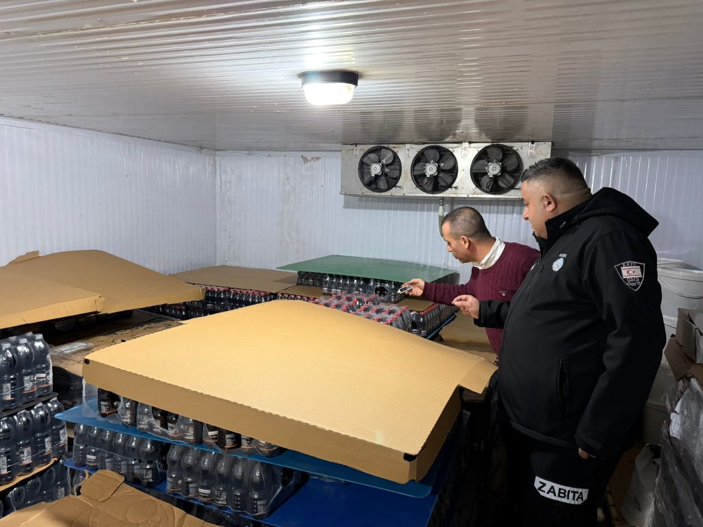 Gazimağusa Belediyesi zabıta biriminden ürün muhafaza koşullarına yönelik yeni denetim uygulaması…