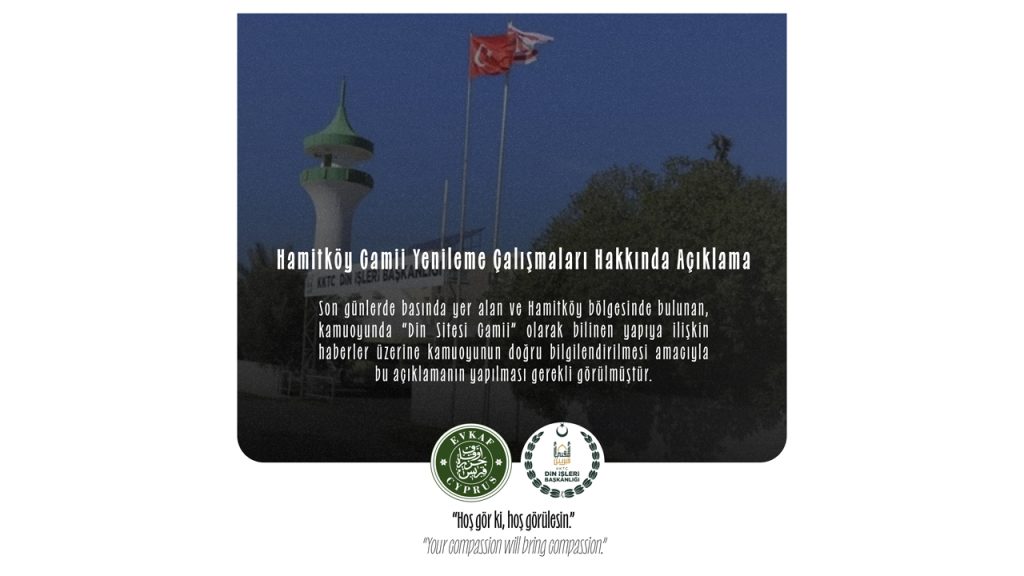 Hamitköy Camisi yenilenecek
