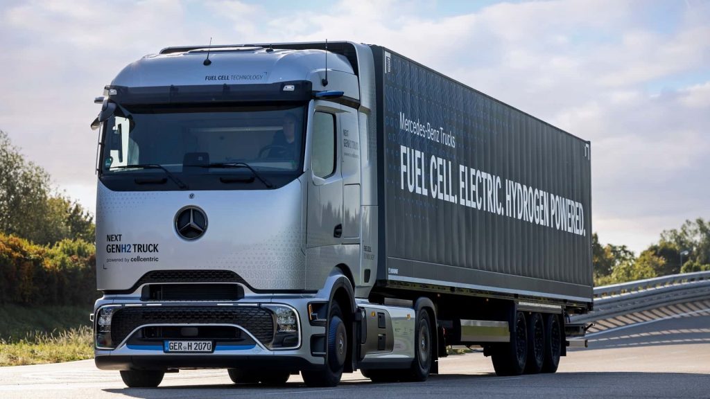 Mercedes Hidrojenli Kamyon Üretimi Başlıyor