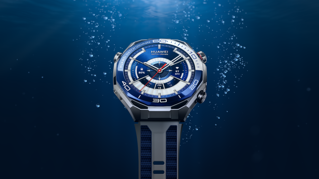 150 Metre Derinlikte Sonar ile İletişim Kurabilen Huawei Watch Ultimate 2
