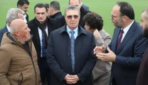 Ünal Üstel’den İskelede’ki stadlara ziyaret: İstikrar sürüyor, sporun da yüzü gülüyor