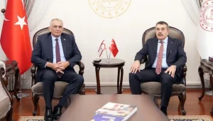 Türkiye Milli Eğitim Bakanı Tekin, Milli Eğitim Bakanı Çavuşoğlu ile görüştü