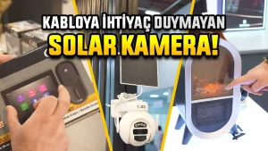 CATA’dan Kabloya İhtiyaç Duymayan Solar Kamera
