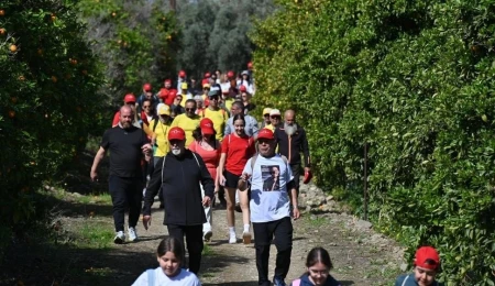 23’üncü Orkide Yürüyüşü Lefke’de gerçekleşti: Gelirler kanser araştırmalarına aktarılacak