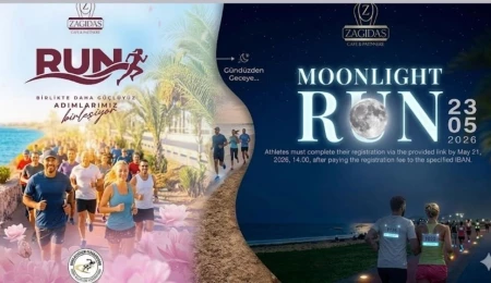 İskele’de bir ilk: “Zagidas Moonlight Run” geceyi aydınlatacak