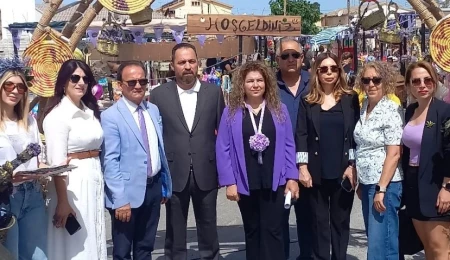 Hüseyin Çavuş, Mormenekşe Kültür, Sanat ve Üretici Festivali’ni ziyaret etti