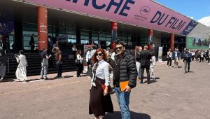 Ömer Evre ve Hatice Tezcan Cannes’da Kıbrıs Türk sinemasını temsil etti